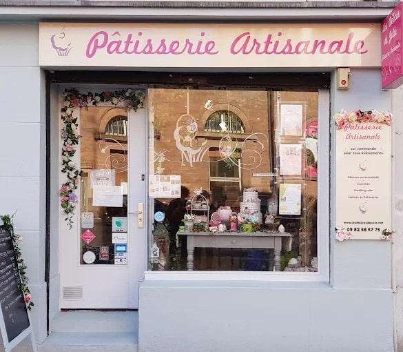 La boutique de pâtisserie Les Délices de Julie à Strasbourg