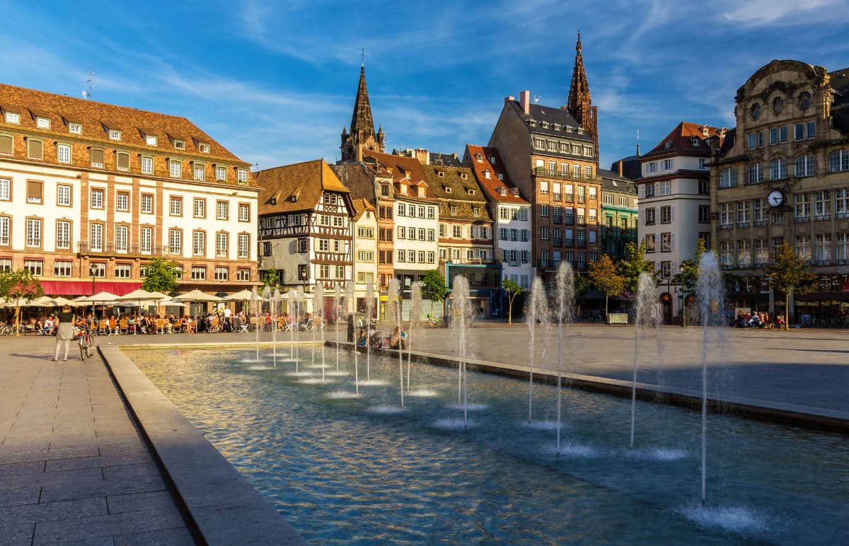 La Place Kléber à Strasbourg